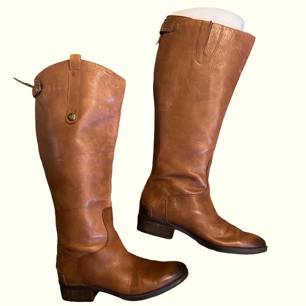 Sam Edelman Penny Leather Riding Boots size 6